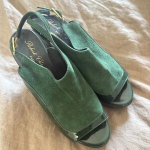 Robert Clergerie Green Women's Shoes